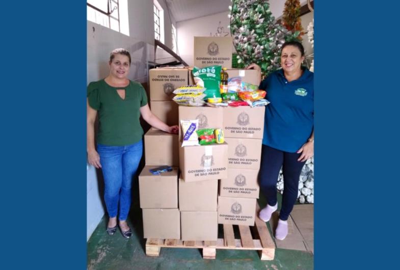 Timburi recebe  cestas básicas do Fundo  Social de Solidariedade  do Estado de São Paulo