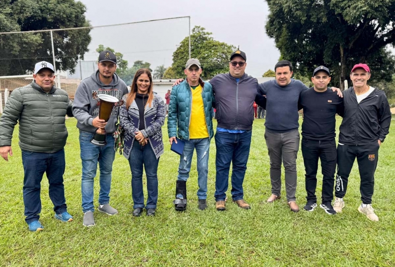 3º lugar ficou a equipe da Garagem Municipal
