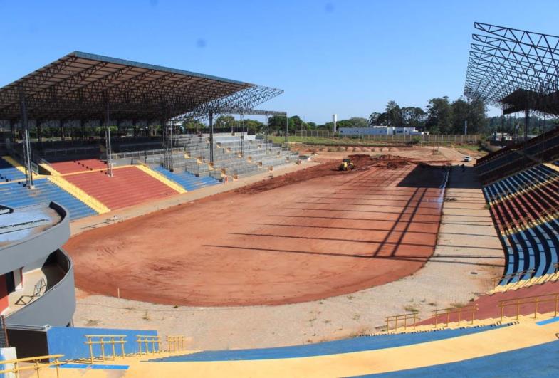 Obras para a cobertura da Arena de Eventos de Avaré entram na reta final