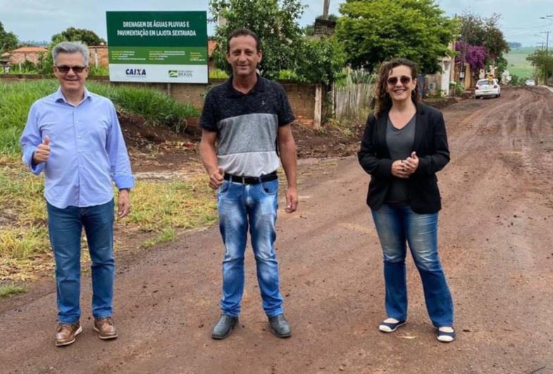 Começam as obras no loteamento Antônio Aquaro em Sarutaiá 