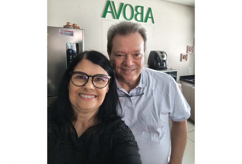 Neia e delegado Dr. João