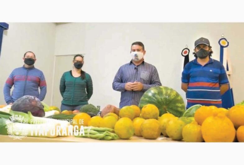 Prefeitura investe em alimentos de produtores de Itaporanga