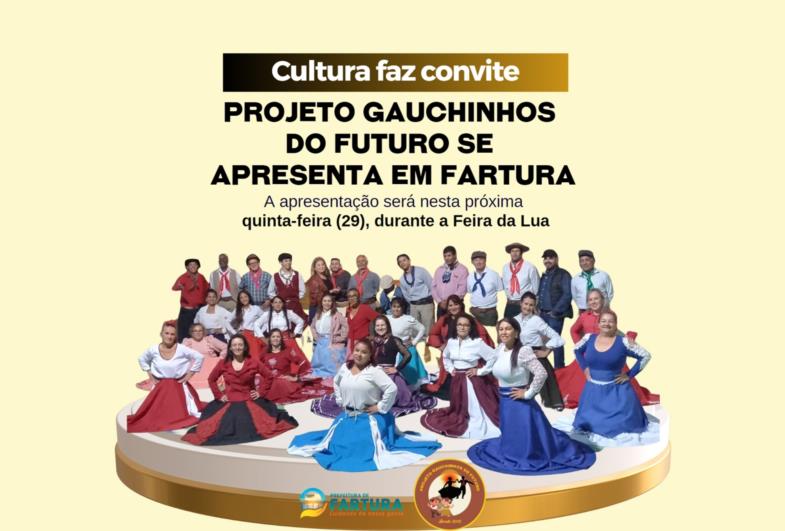 Projeto Gauchinhos do Futuro promete encantar Fartura com apresentação na Feira da Lua