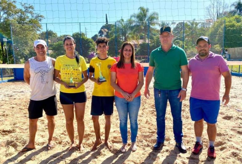 Município de Timburi promove 1º torneio de vôlei de areia