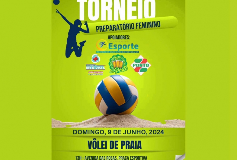 CME Fartura promove torneio preparatório de Vôlei de Praia