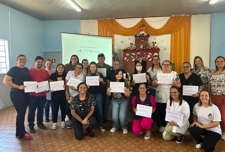 Profissionais da Saúde de Taguaí participam de treinamento