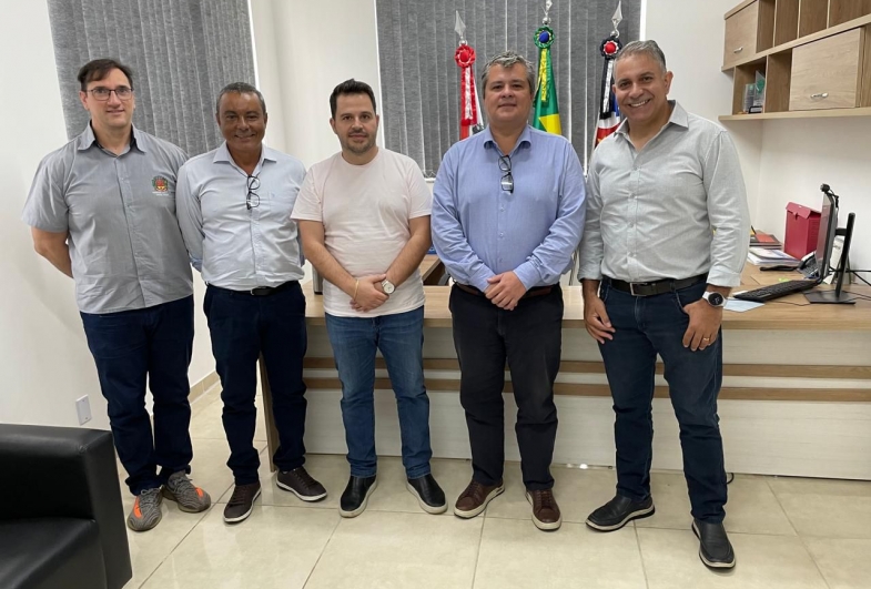 Reunião entre prefeito Diego do Nino e  representantes do Detran acontece em Cel Macedo