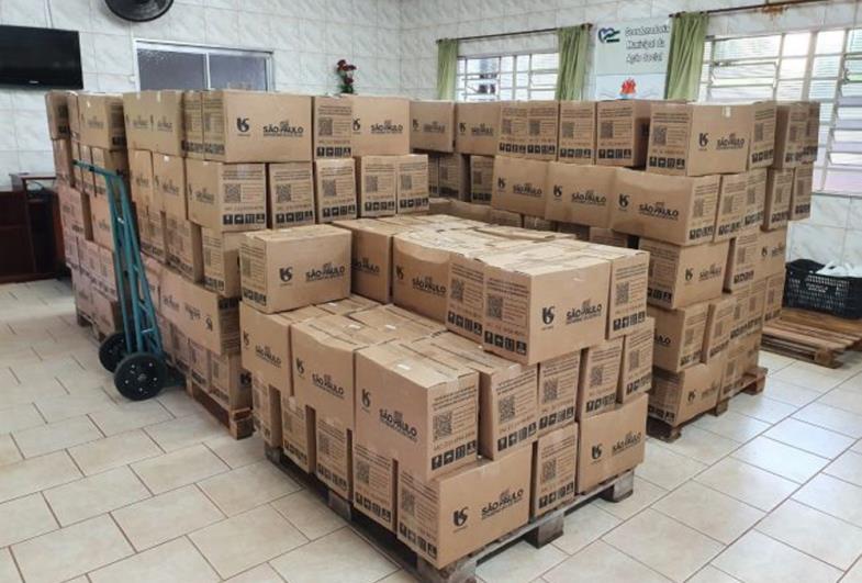 Fundo de Solidariedade de Taquarituba apresenta balanço de distribuição de cestas básicas 