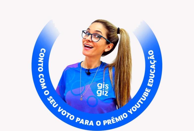 Vote na professora farturense que está na final do “Prêmio YouTube Educação Digital”