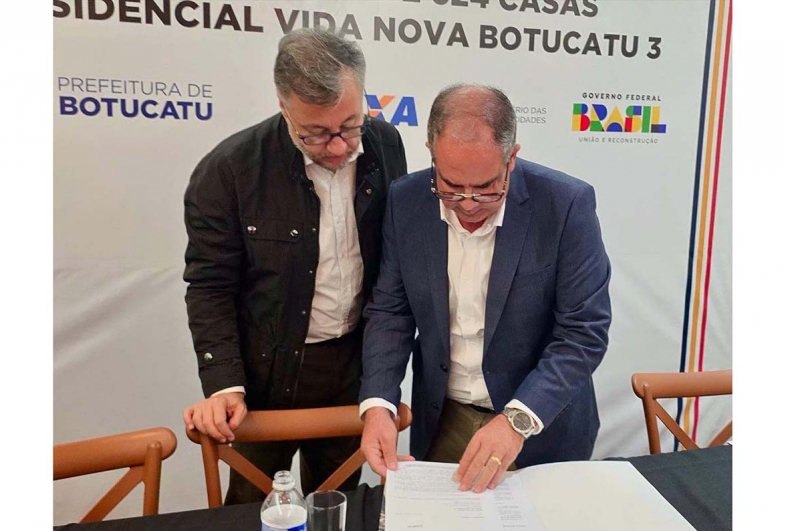 Dep. federal João Cury e prefeito Marcão do Haras