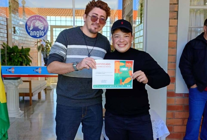 Luiz Fernando Carriel; 2° colegial