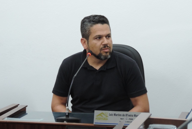 Testemunha Tércio Correia durante depoimento