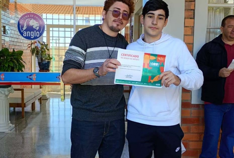 Luiz Otávio Lima Silva; 2° colegial
