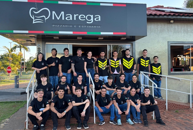 A equipe do Marega, pronta para atender com carinho e atenção