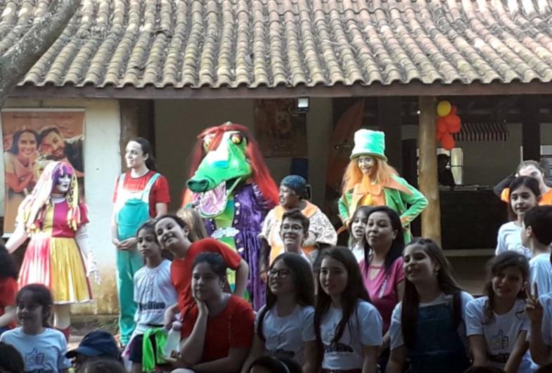 Turmas do Cefar se divertem no Sítio do Picapau Amarelo em Bernardino de Campos