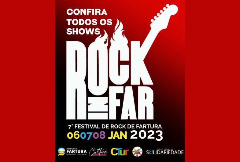 RockinFar 2023: festival tem início na sexta-feira e traz grandes nomes como Vitor Kley, Barão Vermelho e Pitty