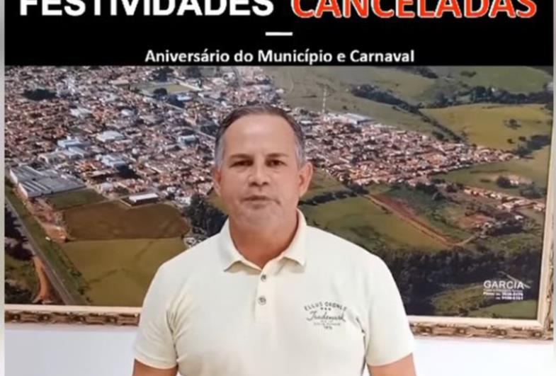 Taguaí cancela festividades de aniversário da cidade e Carnaval 