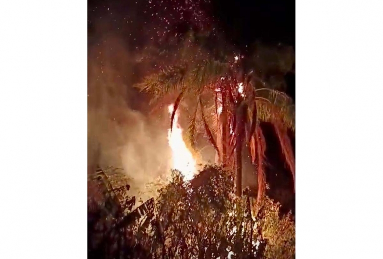 O incêndio teve início no último dia 14