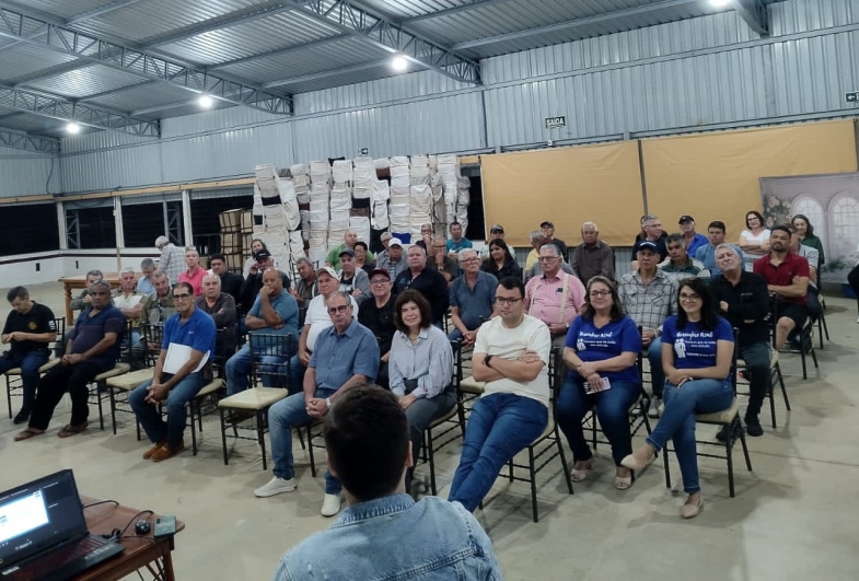 Palestra no grupo de apoio para a Saúde masculina