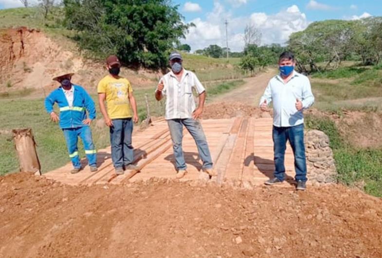 Prefeitura de Itaporanga constrói ponte no Bairro Rio Verde