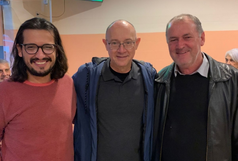 Henrique, Paulo Fiorilo e Toninho do Batista