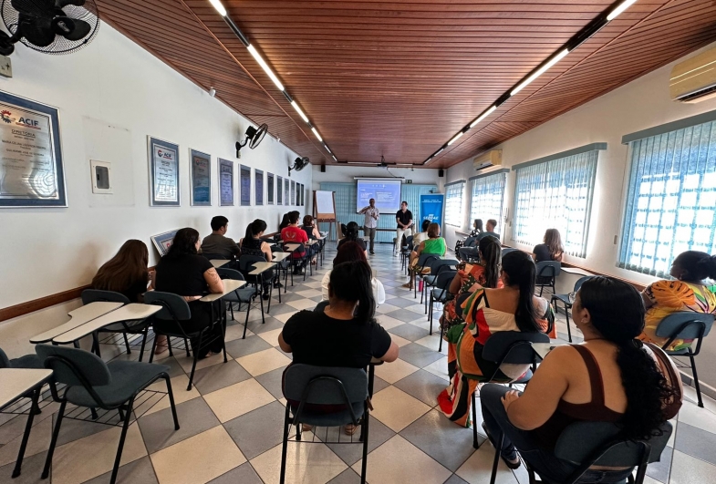 A apresentação aconteceu na sede da Acif em Fartura