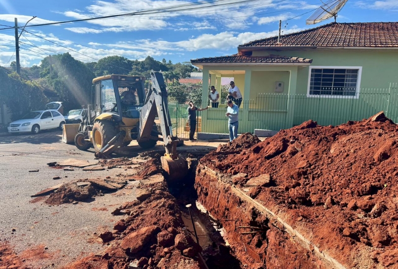 Prefeitura inicia obra para melhorar drenagem e evitar alagamentos