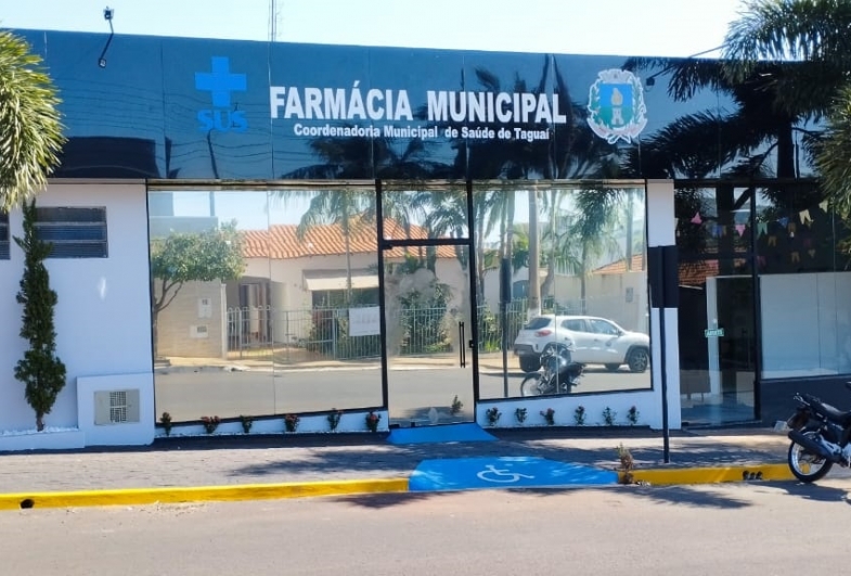 Farmácia Municipal de Taguaí será reinaugurada em novo endereço