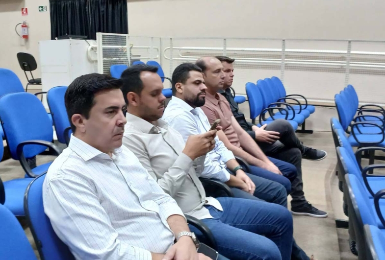 Prefeito Cristiano Amorim, Diego, Cristiano, Beto e Alessandro