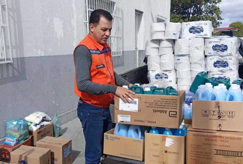 Coordenador da Defesa  Civil Wilsinho Loureiro