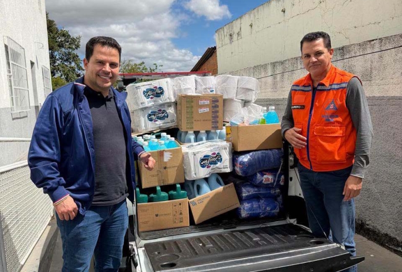 Cel Macedo se une em solidariedade e leva doações  para famílias atingidas pelas chuvas em Itararé