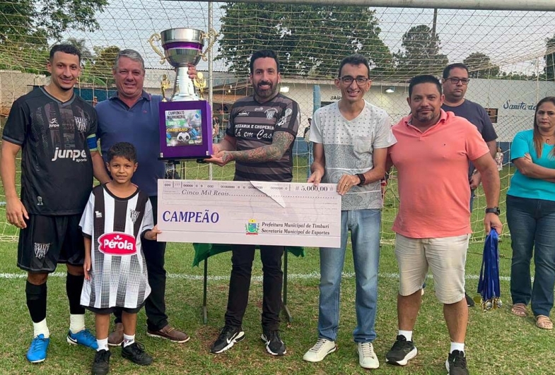 E.C. Ferroviário é o grande campeão do Intermunicipal de Timburi