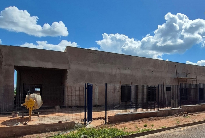 Terras de São José: obras do posto de saúde está em reta final