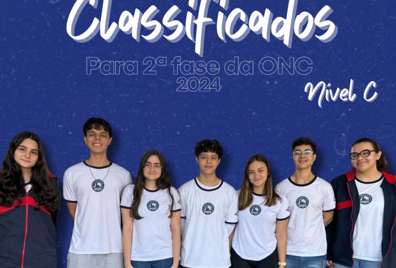 Estudantes do Colégio Cefar se classificam para 2ª fase da Olimpíada Nacional de Ciências