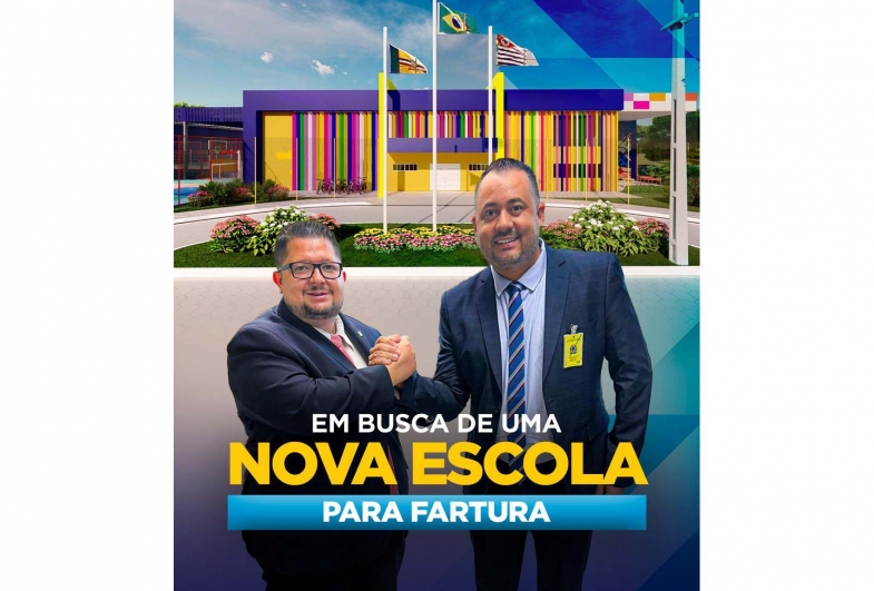 Luciano Filé vai a Brasília em busca de nova escola municipal