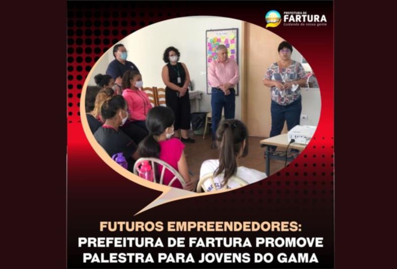 Futuros empreendedores: Coordenadoria de Indústria promove palestra para jovens do GAMA