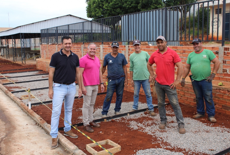 Obras do Centro Esportivo de Taguaí são intensificadas