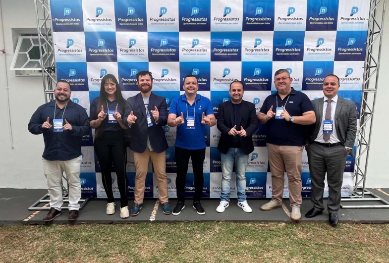 Membros do Progressistas de Avaré se fizeram presentes