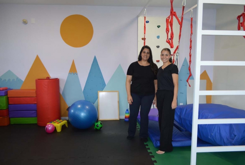 Terapeutas ocupacionais, Milena Garcia e Paula Rocha