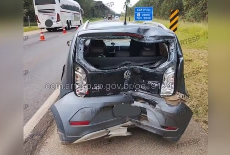 Motociclista morre após bater na traseira de carro em rodovia de Capão Bonito