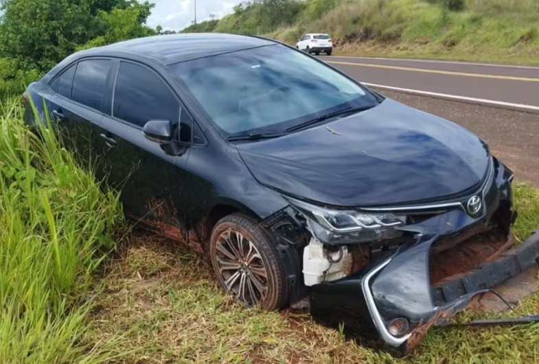 Prefeito de Timburi sofre acidente em rodoviaentre Timburi e Piraju 