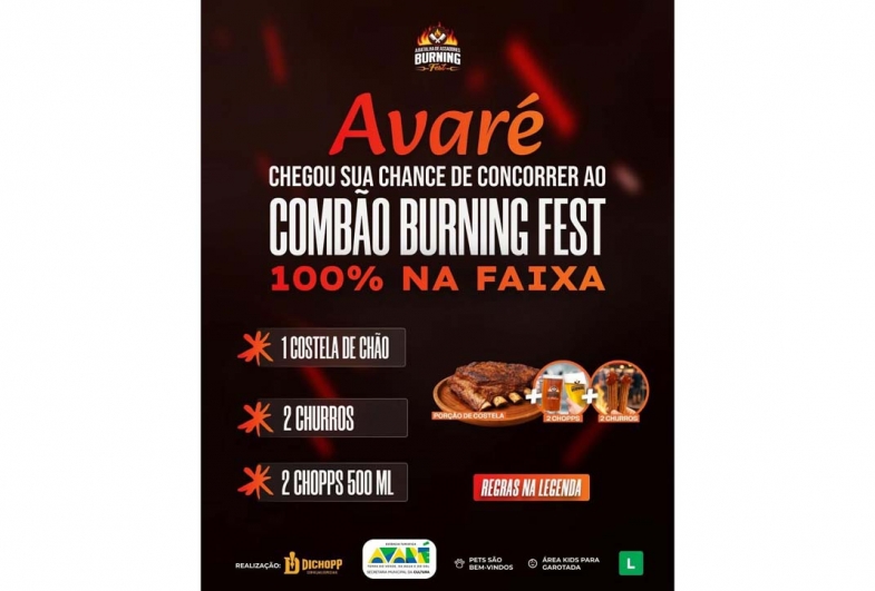 Burning Fest: competição de churrasco é atração no feriado prolongado em Avaré 