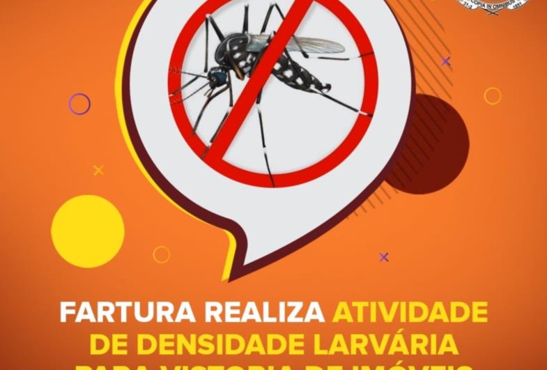 Fartura realiza Atividade de Densidade Larvária para vistoria de imóveis