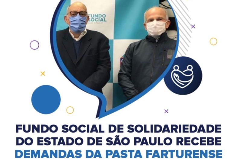 Prefeito busca melhorias junto ao Fundo Social de Solidariedade de São Paulo