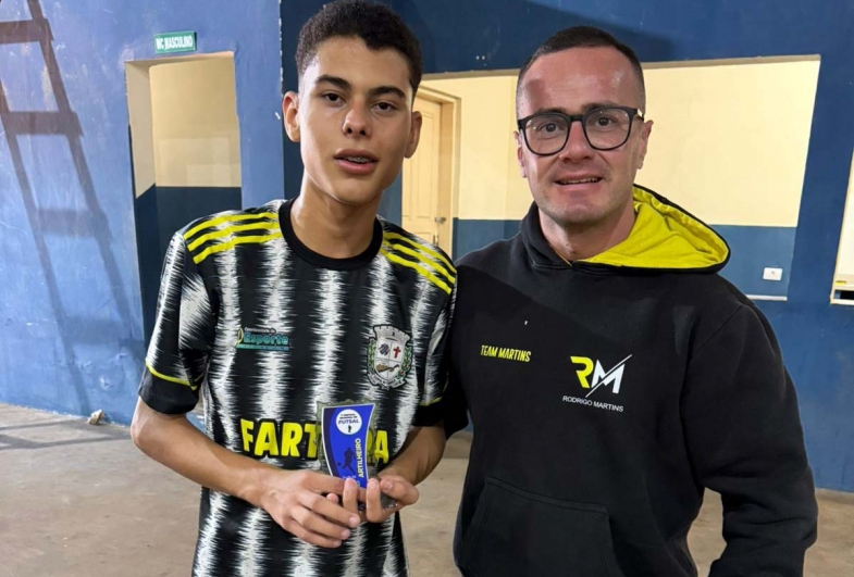 Artilheiro do Sub-14, de Fartura