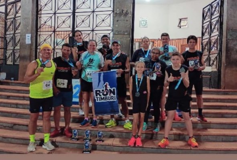 Timburi Runners conquista sete pódios na Night Run em Chavantes