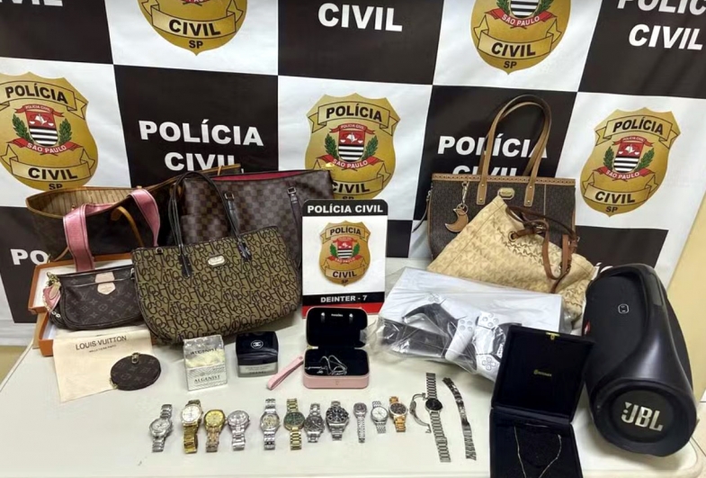 Suspeitos de furtar casas de alto padrão são presos pela Polícia Civil de Avaré