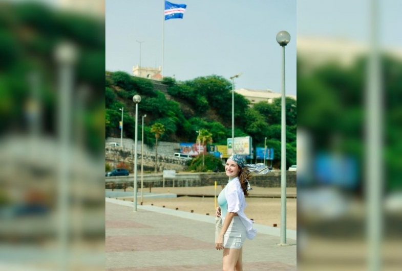 ‘Vivem com intensidade’, diz bailarina de Ourinhos sobre Cabo Verde 