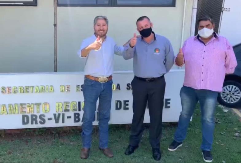 Prefeito Betinho e deputado Fernando Cury pleiteiam hospital de campanha em Avaré