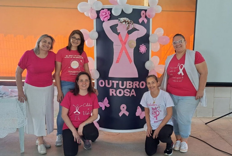 Coordenadoria de Saúde de Fartura realiza palestras sobre prevenção ao câncer em campanha do Outubro Rosa